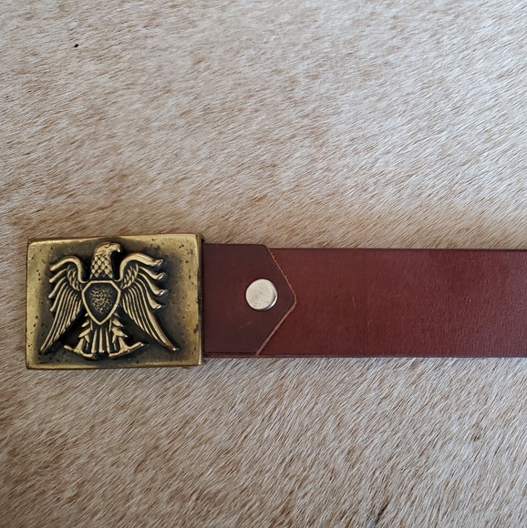 Aegle Leather Belt - Picture 2 of 5